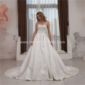 Sweetheart Bridal a-line wedding dresses off shoulder